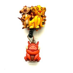 Lion king badge reel